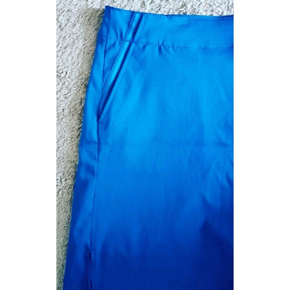 Lady Hagen Pickleball Tennis Golf Skirt Skort Size 12 Navy Blue Zipper Sporty - Picture 5 of 7